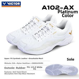 Victor | Shock Absorption Twist Resistance Men Women Breathable Wide Fit Badminton Shoes