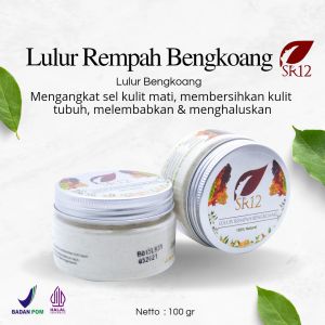 Lulur Rempah Bengkoang SR12 Pencerah Badan Mengangkat sel kulit mati