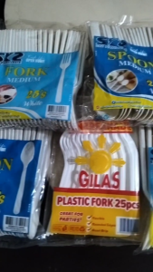Disposable Spoon and Fork (25 pcs) per pack Factory Price
