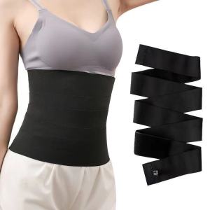 New Womens Elastic Waist Trainer Belt Wrapping Slimming Belt Abdomen Binding Band Home Comfortable Underwear Shapewear