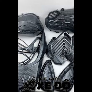 Phụ kiện trang trí ốp carbon Sh mode 2020 - 2021 - 2022 - 2023 - 2024 đồ chơi ốp cacbon xe Sh mode