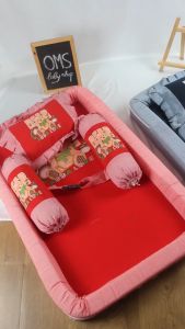 [FREE TAS MIKA] Kasur Bayi Kolam Premium Dilengkapi Sabuk Pengaman / Baby Box Fullset by OMSBabyshop