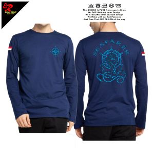 Baju Kaos Pria Distro Pelaut Seafarer Lengan Panjang