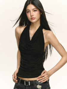 Ariseism | Stylish Slim Fitted American Retro Halters Tank Top