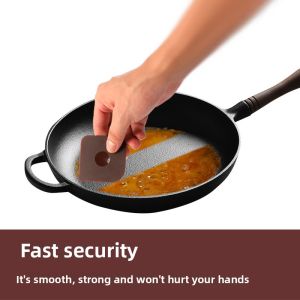 Multi Purpose Plastic Scraper Clean Pots Pans Cut Cakes Remove Dough Residue Clean Stove Stains Non Scratch Kitchen Tool No Scra