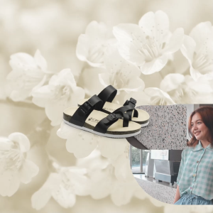 Crousel Sandal slide \ Women - Sakura Black