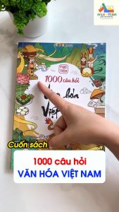 Sách-Truyện Tranh: 1000 Câu Hỏi Văn Hóa Việt Nam