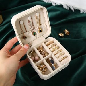 1 Portable Jewelry Storage Box for Small and Delicate Accessories Suitable for Earrings Studs Necklaces Rings