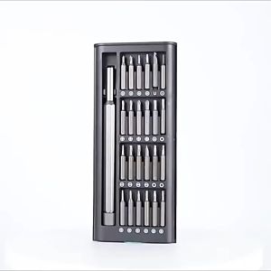 24 in 1 ชุดไขควง / ไขควงแม่เหล็กแม่นยำสำหรับซ่อมโทรศัพท์มือถือ แว่นตา นาฬิกา แล็ปท็อป / ไขควงขนาดเล็กอเนกประสงค์