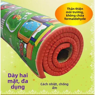 KANGNIKE | Thảm Bò Dày Cách Nhiệt Chống Thấm Nước Cho Bé