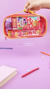 PREMIUM 6in1 Alat Tulis Mewarnai Set Plastic Crayons Oil Pastels Paket Alat Tulis Sekolah Stationary Set Buku Gambar