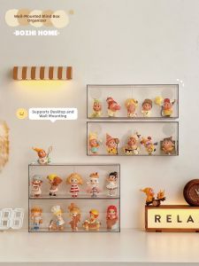 BOZHI | Wall-Mounted Acrylic Display Shelf for Blind Box Storage