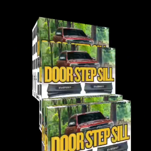 GECA SIDE STEP SILL EVEREST 2022 (BLACK) (12406)