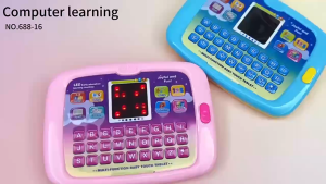 Kids Educational Learning Computer Tablet Learning Toys Baby Character Early Learning Machine Toy