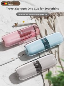 Portable Travel Antibacterial Four-In-One Washing Mouth Cup Ultra Lightweight Toothbrush Cup for Personal Hygiene And Cleaning