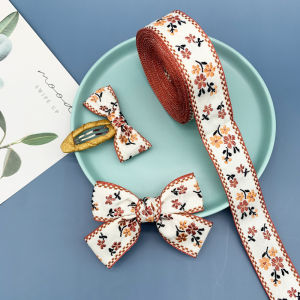 กิ๊บติดผมรูปผีเสื้อทำมือ DIY สำหรับเด็ก เครื่องประดับผมสไตล์ชาติพันธุ์ ขอบผ้าปักลาย แถบปักลาย วัสดุอื่นๆ