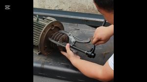 Three Claw Motorcycle Bearing Puller Heavy Duty Puller Extractor Separator Carbon Steel SplitterGear