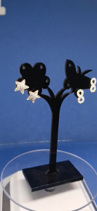 Offer_Warranty An Ori.Pure Silver 925 Female/Ladies Earring(Jamin Perak 925 Tulen Subang utk Budak/Gadis_Comel)保证真品925纯银耳环