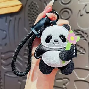 Móc Khóa Hình Gấu Trúc Dễ Thương Dành Cho Nữ Bền Bỉ Đa Năng Dùng Làm Móc Khóa Móc Điện Thoại & Móc Túi Tay Nghề Tinh Xảo Món Quà Lý Tưởng Cho Ngày Lễ
