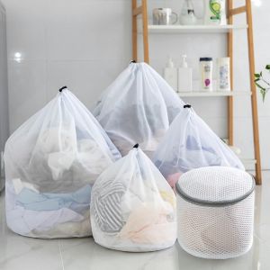 Large Washing Laundry Bag Mesh Organizer Net Dirty Clothes Bra Socks Shoe Wash Machine Laundry Bag