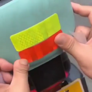 17KM Reflective Sticker Strip 20PCS Bright Luminous Safety Warning for Cars Night Electric Vehicle
