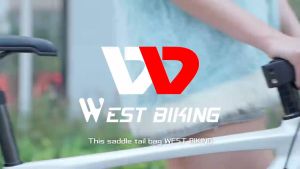 WEST BIKING 366 Tas Sadel Bangku Belakang Sepeda Bicycle Saddle Bag Mini Portable PU Water Repellent Bike Bag Under Seat Reflective Tool Bags Cycling 3D Saddlebag YP0707366