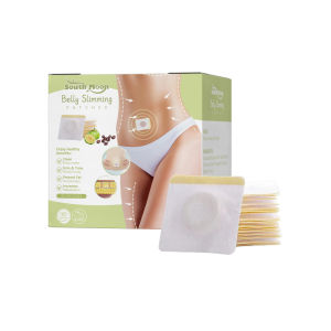 South Moon Belly Slimming Patches Weight Loss Sticker Slim Detox Fat Burning Sheet Improve Lazy Navel Sticker Clean Body Waste Firm&Tone Whole Body Prevent Fat Accumulate Increases Metabolism Diet Patch 30pcs