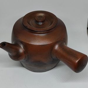 Kriuk Jamu Tanah Liat Jumbo Besar Gerabah Teko Panci Kriyuk Rebus Godog Godok Herbal Jamu Tradisional - Diameter 18 cm - 3 Liter