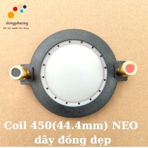 Coil treble 450 NEO (44.4mm) dây đồng dẹp