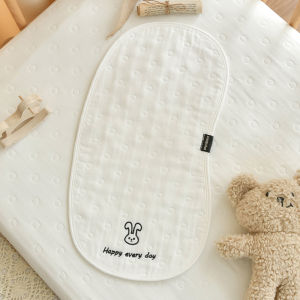 XIAOGUDUN | Khăn Lau Nôn Trớ Cho Bé Sơ Sinh Vải Voan Cotton Nguyên Chất Dùng Quanh Năm