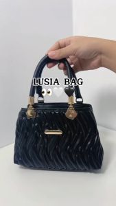 Tas selempang wanita 2 ruang terbaru// lucia bag tas jinjing handbag fashion premium syahla bag