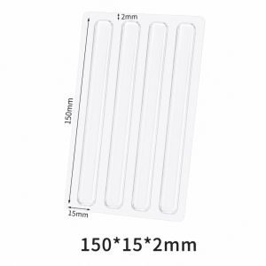 1-20PCS Self Adhesive Buffer Pads Anti-collision Strip Door Stopper Cabinet Door Bumpers Transparent Wall Protector Pad