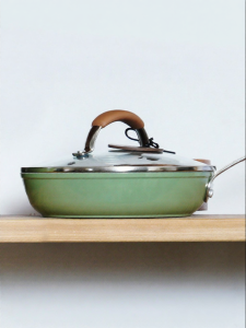 CAROTE | electric cooking Non-stick Deep Fry Pan for Home and Electric Stoves