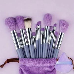 13 PCS Cosmetic Brushes Set Eye Shadow Foundation BB Cream Concealer Women Cosmetic Brush Eyeshadow Blush Powder Blending Beauty