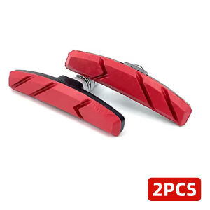 PINMOAP Bicycle V Brake Pads Rubber Brake Blocks Mtb Road Bike Brake Shoes Quiet Wear Resistant Cycling Replacement Parts Kit