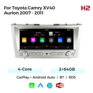 10.26Inch Touch Screen Android 64G Car Radio For Toyota Camry 7 XV 40 50 2006-2011 Carplay Auto Multimedia Video GPS 2Din Stereo