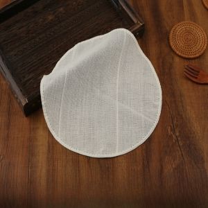 Non-Stick Home Use round Pure Cotton Steaming Cloth Pad for Buns Steaming Pot Filter Cloth Kitchen Cooking Utensils
