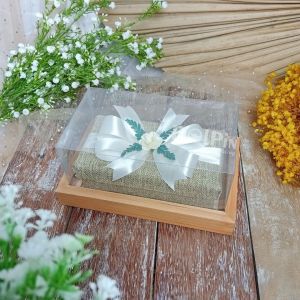 Kotak Kayu Tempat Uang untuk Mahar dan Seserahan Pernikahan - KUB GONI
