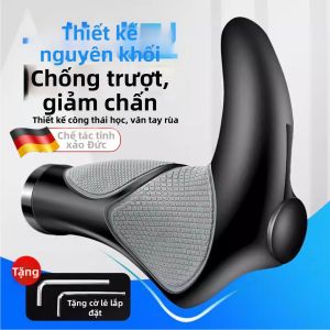 KEZEBIN | Tay Nắm Tay Lái Hình Sừng Silicon cho Xe Đạp Núi