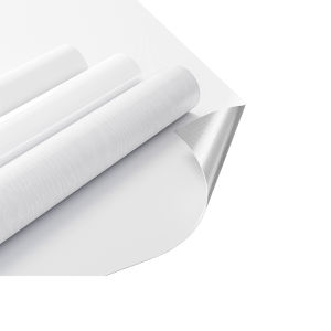 O Margo | White Self-Adhesive Waterproof Wallpaper Decor