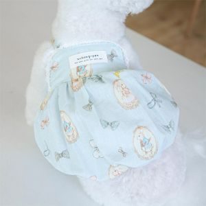 Teddy Bear Pumpkin Skirt Dog Dress Small Rabbit Bouquet Skirt Bichon Puppy Dress Pet Clothes Dog Bichon Pomeranian