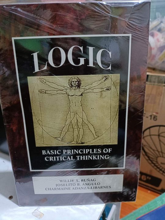 Logic /Basic Principles of Critical Thinking | Lazada PH