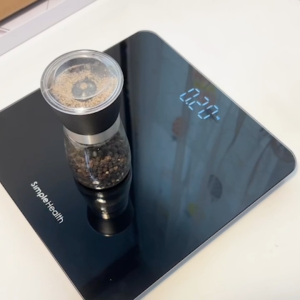 Simple Beauty เครื่องชั่งน้ำหนักดิจิตอล ที่ชั่งน้ำหนัก Digital Weight Scale แม่นยำสูง จอ LED