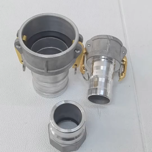 wjhh ข้อต่อสวมเร็วเกลียวใน ไม่ต้องขัน (1ชุด=2ชิ้น) ตัวผู้ตัวเมีย 2นิ้ว/3นิ้ว ข้อต่อหูล็อค เกษตร สายดับเ