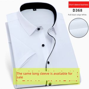 Oversized Business Professional Overalls Half Sleeve Shirt