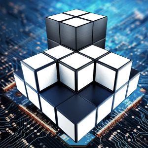 Blanker Cube 3x3รูบิคกระจกทรงแปลกปริศนาความเร็วปริศนามืออาชีพแก้เครียดของเล่นแก้เครียด