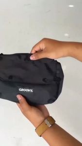 Tas Selempang Pria Multifungsi Slingbag Keren Slempang Bahu 2in1 Handbag Cowok Clutch Pouch Sandang