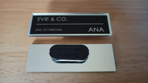 Personalized Magnetic Staff Name Badges | Custom Name Badge | Acrylic