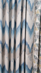 Ins.Fabric Seni 2 Curtain langsir bercorak 70-80% Free Alter tinggi 2025 baru arrival geometrical