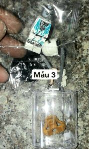 Lắp ráp 1 minifigure Ninja có hộp nhựa trưng bày